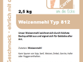 Weizenmehl Typ 812 2,5 Kg